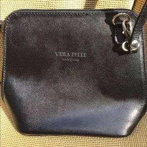 Ladies Vera Pelle Crossbody bag made in Italy
